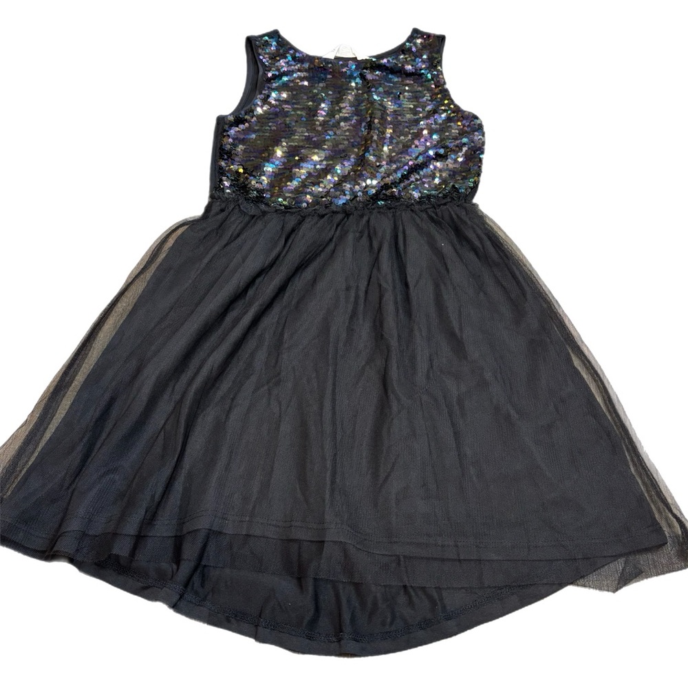 H&M Black Sequin Kids Dress